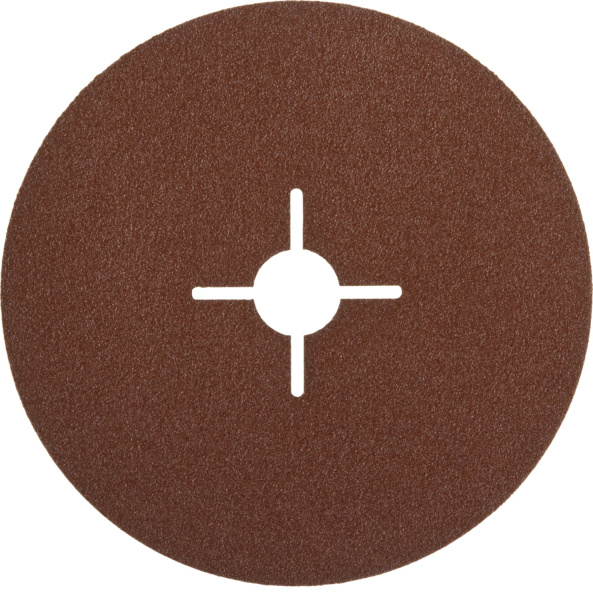 Круг шлифовальный "ПРОФИ" фибровый, для УШМ, P80, 115х22мм, 5 листов ЗУБР