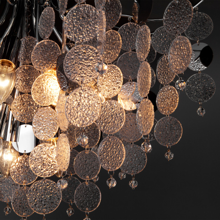 Умный потолочный светильник 9*E14 60Вт хром IP20 Bolla (334/9 хром) Bogate's