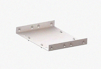 Соединитель лотковый замковый СЛЗ-100х65х1,0 УХЛ1, оцинкованный лист, S1,0