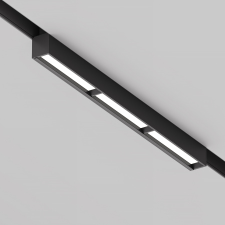 Трековый светильник LED 18Вт Черный IP20 Magnetic track system Exility TR106-2-18W3K-B Technical Maytoni