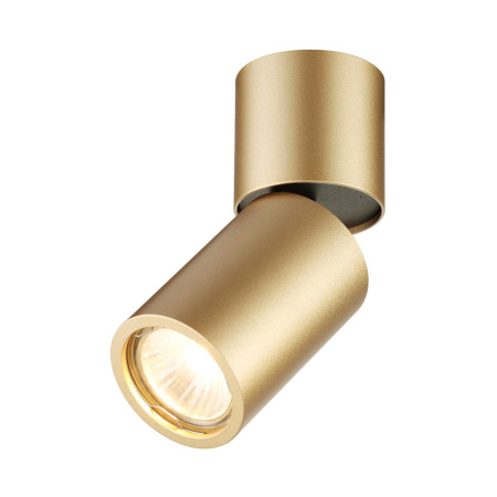Потолочный поворотный св-к GU10 50W DUETTA золотистый/металл ODEON LIGHT
