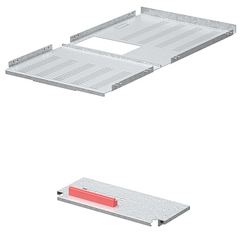 Комплект верхняя плата и пол, 2-стороннее, Ш=600, Г=1000 DKC