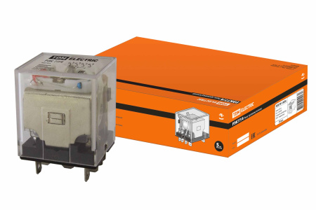 Реле РЭК77/4 с инд. 10А 12В DC TDM