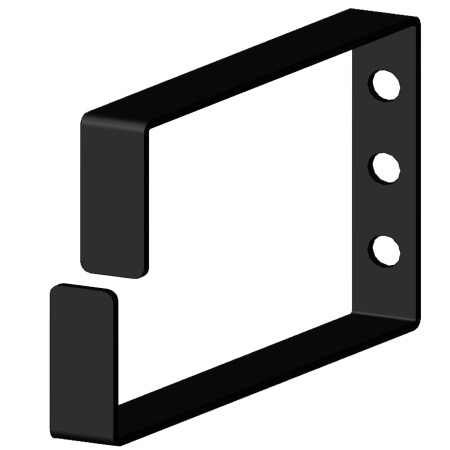 Кабельное кольцо металлическое 60 х 60 мм, серое DKC