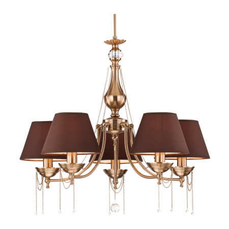 Люстра 5*E14 60Вт Латунь IP20 Chester RC0100-PL-05-R Maytoni