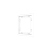 Рамка пластиковая Voltum S70 на 1 пост, (белый матовый)