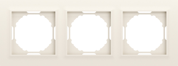 Donel A07 Wave матовый кремовый рамка 3-я, серия DB