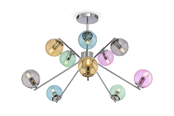 Люстра 10*E14 40Вт Хром Nancy FR5083PL-10CH Freya