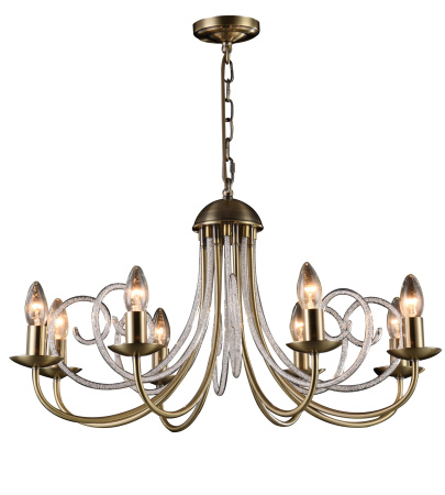 Люстра 8*E14 60Вт Бронза IP20 Nicole FR2008PL-08BZ Freya