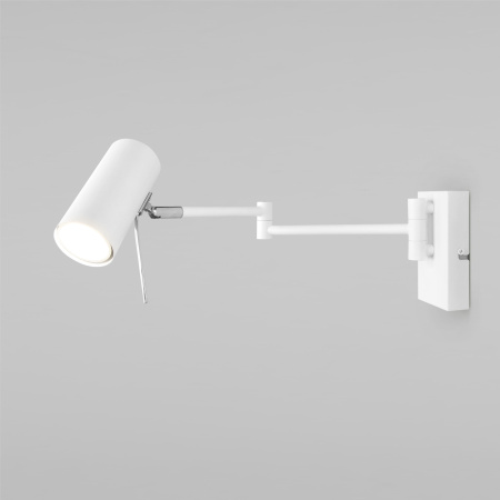 Настенный светильник с поворотным плафоном 1*GU10 35Вт белый IP20 (20166/1 белый) Eurosvet