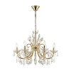 Люстра E14 6*40W VERSIA золотой/хрусталь ODEON LIGHT