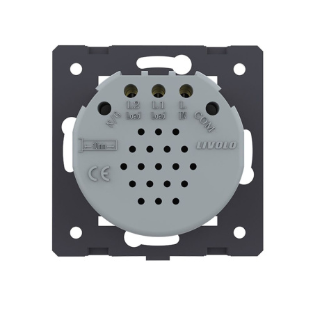 Сенсорный выключатель 2 клавиши (механизм) Livolo