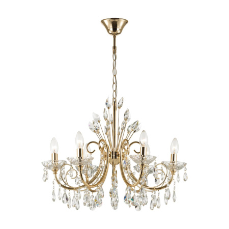 Люстра E14 6*40W VERSIA золотой/хрусталь ODEON LIGHT