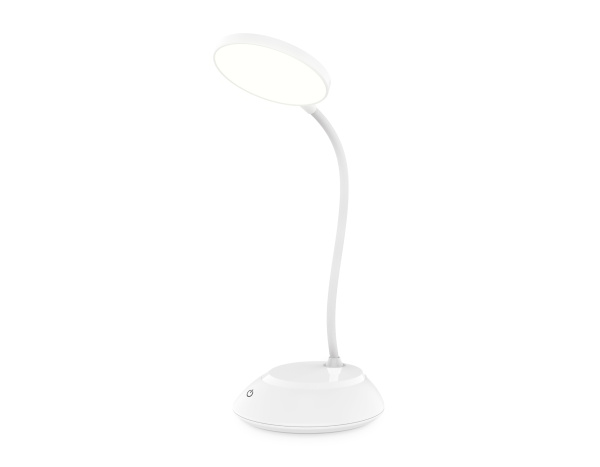 Светильник светодиодный настольный DE600 WH белый LED 2800-6500K 5W Ambrella Light
