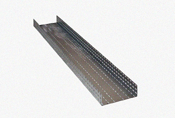 Лоток перфорированный ЛМ 400х80х2000 У3, окрашенный, S1,5