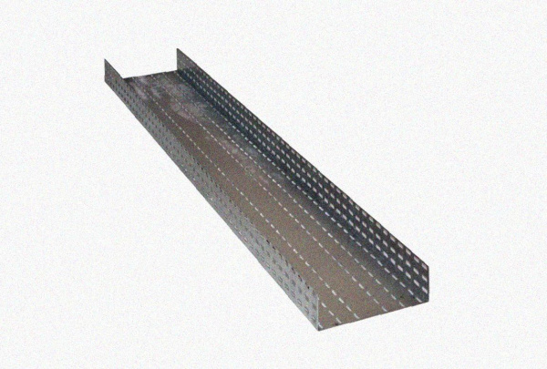 Лоток перфорированный ЛМ 400х80х2000 У3, окрашенный, S1,5