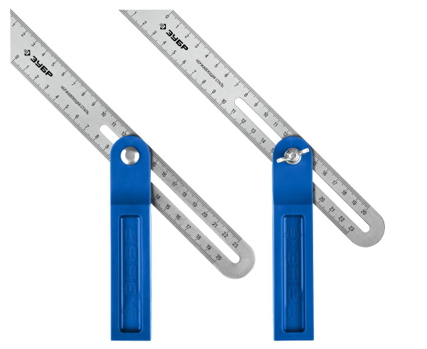 МАЛКА 250 мм малка-угломер, пластиковый корпус, полотно с гравированной шкалой ЗУБР