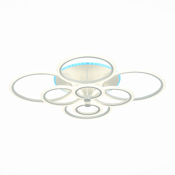 Светильник потолочный Белый/Белый LED 1*212Вт RGB 15Вт 3000-6000К SLE500552-08RGB EVOLUCE