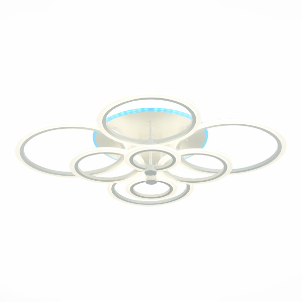 Светильник потолочный Белый/Белый LED 1*212Вт RGB 15Вт 3000-6000К SLE500552-08RGB EVOLUCE