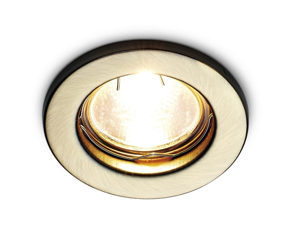 Встраиваемый точечный светильник FT9210 SB бронза MR16 Ambrella Light