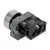 Кнопка BA21 черная NO IP65 PROxima EKF