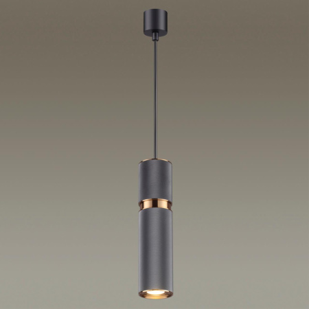 Подвес GU10 5W 220V AFRA серый/золотой ODEON LIGHT