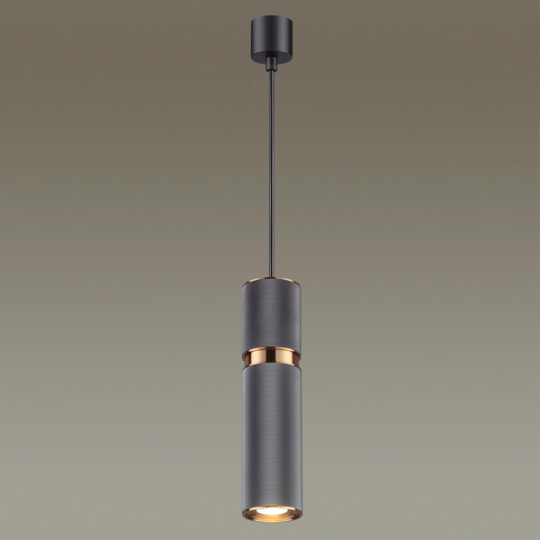 Подвес GU10 5W 220V AFRA серый/золотой ODEON LIGHT