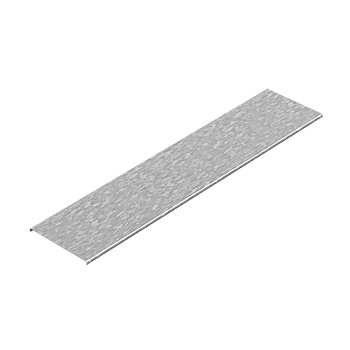 Крышка к лотку 600х11х3000, толщ. 1,5 мм, гор. цинк Ostec