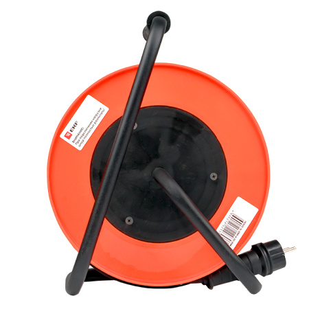 Удлинитель на катушке "Атлант 2,0" 4 гнезда 50м с заземлением ПВС 3*1,5 16А/3,5кВт IP44 PROxima EKF