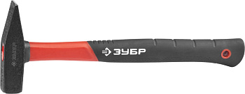 400 г молоток слесарный с фиберглассовой рукояткой ЗУБР