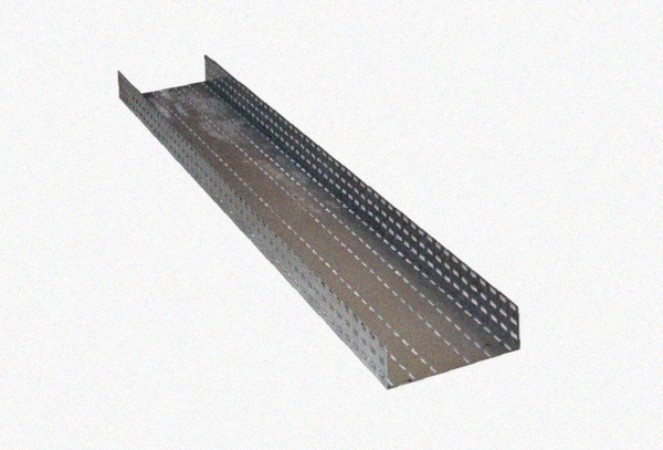 Лоток перфорированный ЛМ 50х50х3000 УТ1,5, оцинкованный лист S1,0