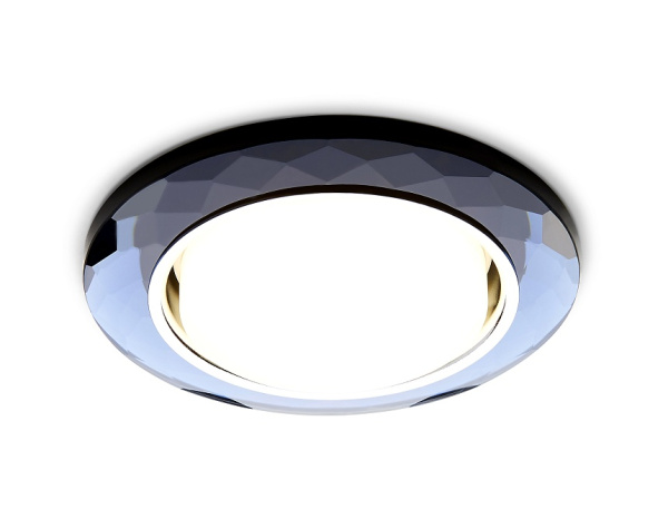 Встраиваемый точечный светильник G8077 BK хром/тонированный GX53 Ambrella Light