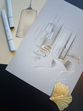 Подвесной светильник 1*E27 60Вт Белый IP20 Walter P530PL-01W Maytoni