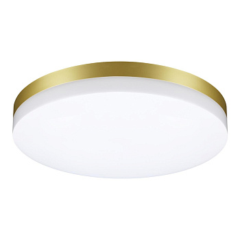 Св-к ландшафтный св/д IP54 LED 4000К 40W 220V OPAL золото NOVOTECH