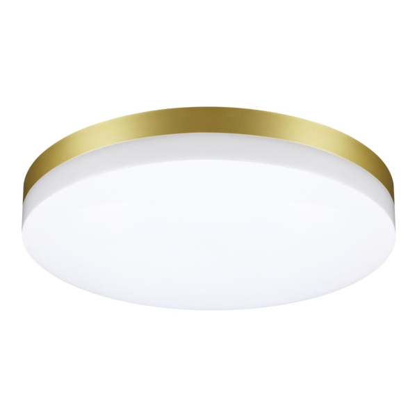 Св-к ландшафтный св/д IP54 LED 4000К 40W 220V OPAL золото NOVOTECH