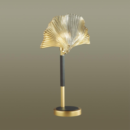 Настольная лампа E14 1*40W VENTAGLIO золотой/чёрный/стекло ODEON LIGHT