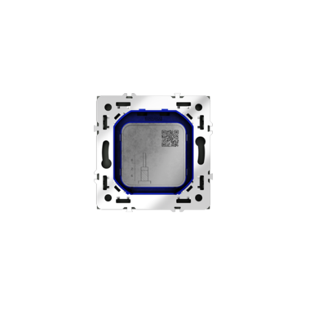 Розетка телевизионная встраиваемая Voltum S70 оконечная TV+SAT, (титан)