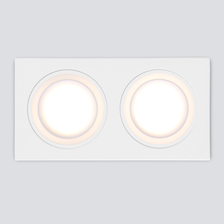 Встраиваемый точечный светильник 1091/2 MR16 15Вт белый Elektrostandard