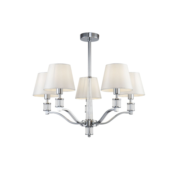 Люстра 5*E14 40Вт Хром IP20 Clarissa FR5020PL-05CH Freya