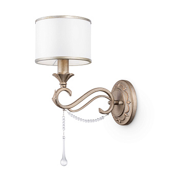 Бра 1*E14 40Вт Золото Антик IP20 Fiore H235-01-G Maytoni