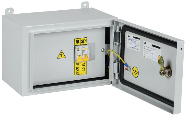 Ящик с понижающим трансформатором ЯТП-0,25 230/42-2 УХЛ2 IP54 IEK