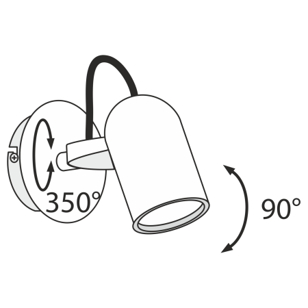 Светильник спот 1*GU10 50Вт Никель IP20 Alcor SP311-CW-01-N Technical