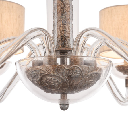 Люстра 6*E14 40Вт Серый IP20 Maryland ARM526PL-06GR Maytoni