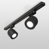 Трековый светильник для однофазного шинопровода MRL 1005 Ogma GU10 черный Elektrostandard