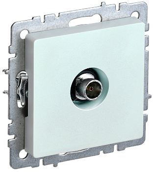 BRITE Розетка TV оконечная РТВ11-0-БрЖ жемчуг IEK