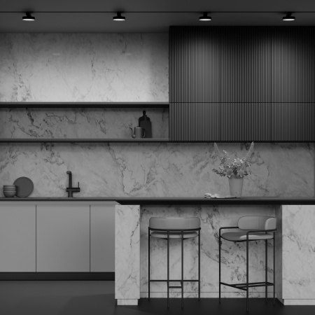 Трековый светильник LED 12Вт Черный IP20 Single phase track system Unity TR043-1-12W3K-B Technical Maytoni