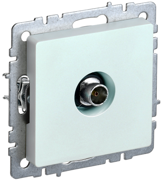 BRITE Розетка TV оконечная РТВ11-0-БрЖ жемчуг IEK