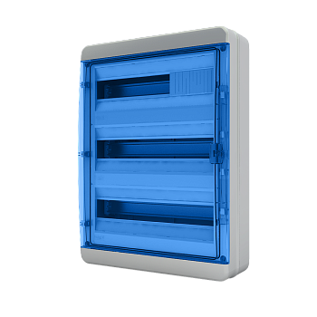 Щит навесной ЩРН-П 54 мод. синяя крышка IP65 BNS 65-54-1 Tekfor