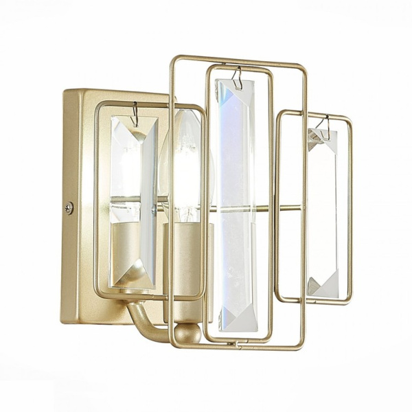 Бра Шампань/Прозрачный E14 1*40Вт SLE103401-01 EVOLUCE