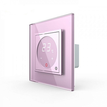 Терморегулятор пола Розовый Livolo